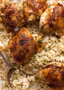 Creamy Chicken and Rice: