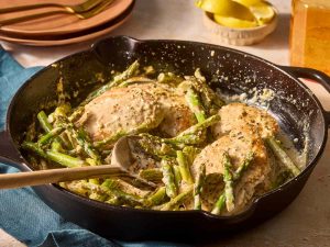  Lemon Chicken and Asparagus