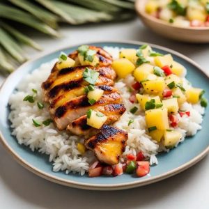 Tangy Grilled Pineapple Chicken