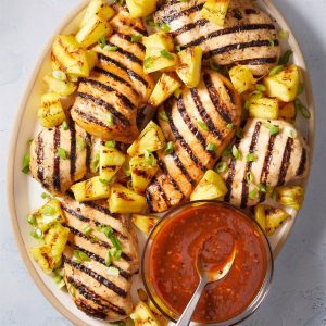 Tangy Grilled Pineapple Chicken